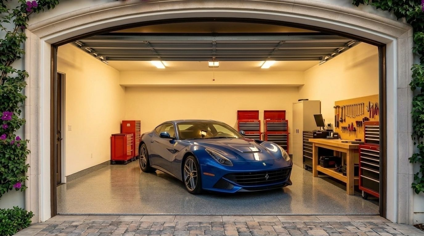 Master Garage Door Repair Lee Precision Mechanical Workshop in Half Moon Bay, CA
